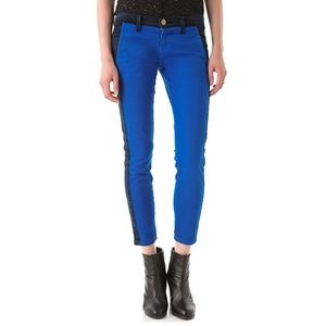 Current Elliott Electric Blue Harvest Tux Jeans